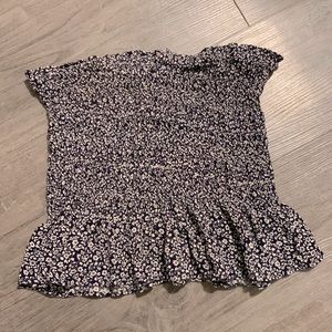 American Eagle Smocked Tube Top